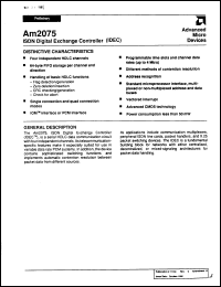 Click here to download AM2075JCB Datasheet