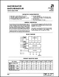 Click here to download AM2148-35DCB Datasheet