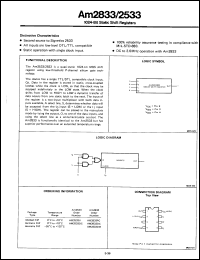 Click here to download AM2833DCB Datasheet