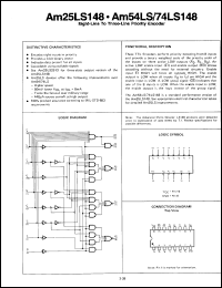 Click here to download AM25LS148DC Datasheet