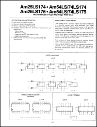 Click here to download AM25LS174PC Datasheet