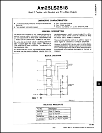 Click here to download AM25LS2518DC Datasheet