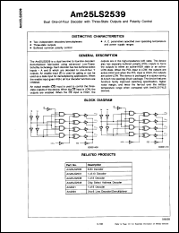 Click here to download AM25LS2539DC-B Datasheet