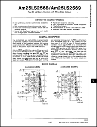 Click here to download AM25LS2569PCTB Datasheet