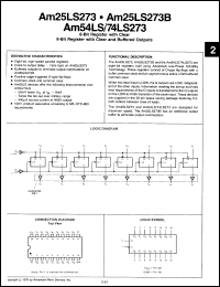 Click here to download AM25LS273PC Datasheet