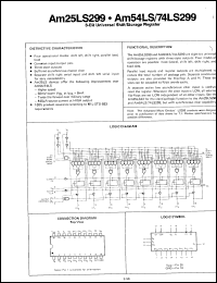 Click here to download AM25LS299PC Datasheet
