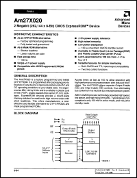 Click here to download AM27X020-100PI Datasheet