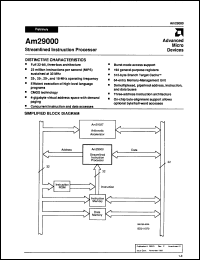Click here to download AM29000-20GC/BA Datasheet