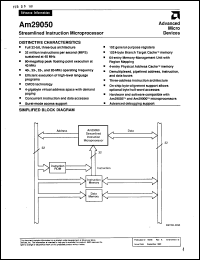 Click here to download AM29050-25GC Datasheet