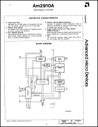 Click here to download AM2910DM Datasheet