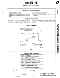 Click here to download AM29118DM Datasheet