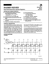 Click here to download AM29821ADE Datasheet