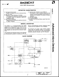 Click here to download AM29C117-1JC Datasheet