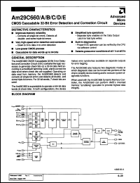 Click here to download AM29C660BJC Datasheet