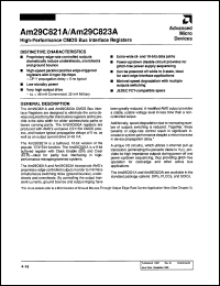 Click here to download AM29C823SC Datasheet