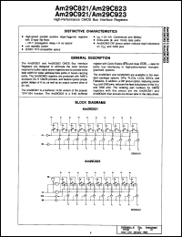 Click here to download AM29C921DCB Datasheet