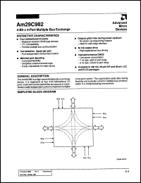 Click here to download AM29C982/B3A Datasheet