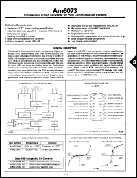 Click here to download AM6073DC Datasheet