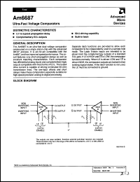 Click here to download AM6687DLB Datasheet
