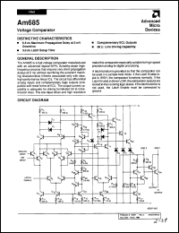 Click here to download AM685DM-B Datasheet