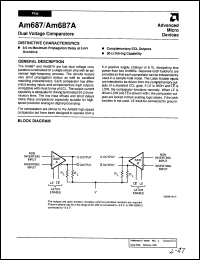 Click here to download AM687A/BEA Datasheet