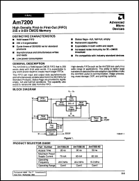 Click here to download AM7200A15RC Datasheet