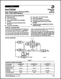 Click here to download AM7205A35RC Datasheet