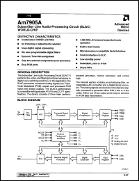 Click here to download AM7905AJC Datasheet