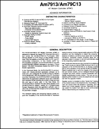 Click here to download AM7913JC Datasheet