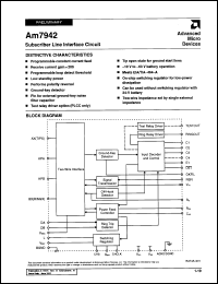 Click here to download AM7942-1DC Datasheet