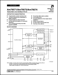 Click here to download AM79571-1PC Datasheet