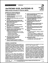 Click here to download AM79C945-16JC Datasheet
