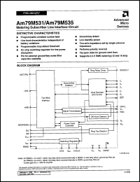 Click here to download AM79M531PC Datasheet