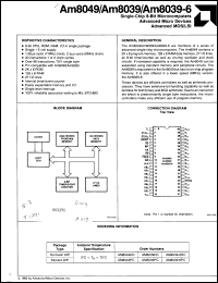 Click here to download AM8049PC Datasheet