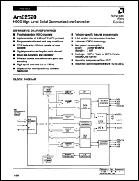 Click here to download AM82520JCB Datasheet