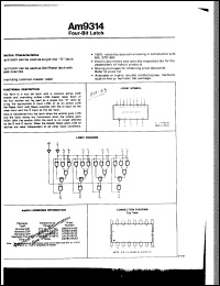 Click here to download AM9314DC-TB Datasheet