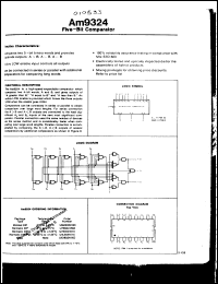Click here to download AM9324PC Datasheet