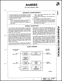 Click here to download AM9582ADC Datasheet