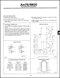 Click here to download DM8830JT Datasheet