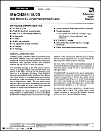 Click here to download MACH355-20KC Datasheet