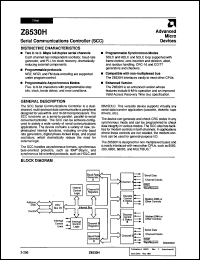 Click here to download Z8530APCTB Datasheet