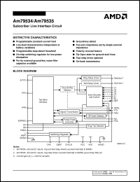 Click here to download AM79534-1JC Datasheet