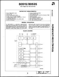 Click here to download 80535 Datasheet