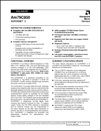 Click here to download AM79C850 Datasheet