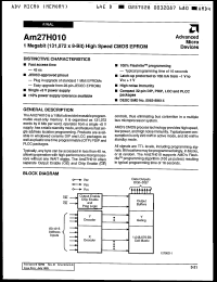 Click here to download AM27H010-45LEB Datasheet