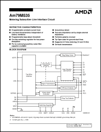Click here to download AM79M535-2JC Datasheet