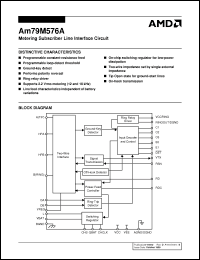 Click here to download AM79M576A-1JC Datasheet