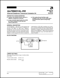 Click here to download AM7996EVAL-HW Datasheet