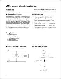 Click here to download AME385 Datasheet