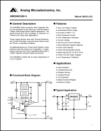 Click here to download AME8803MEEY Datasheet